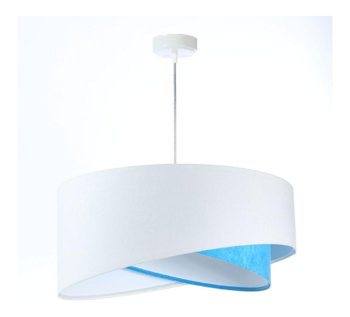 Lampadario decorativo 50 cm LED integrato bianco