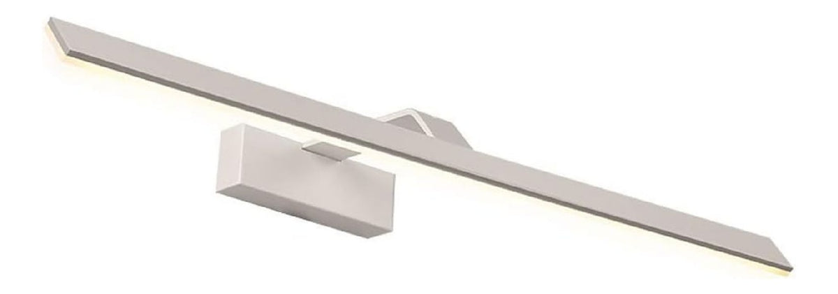Lampada da parete struttura in metallo stile moderno trasparente