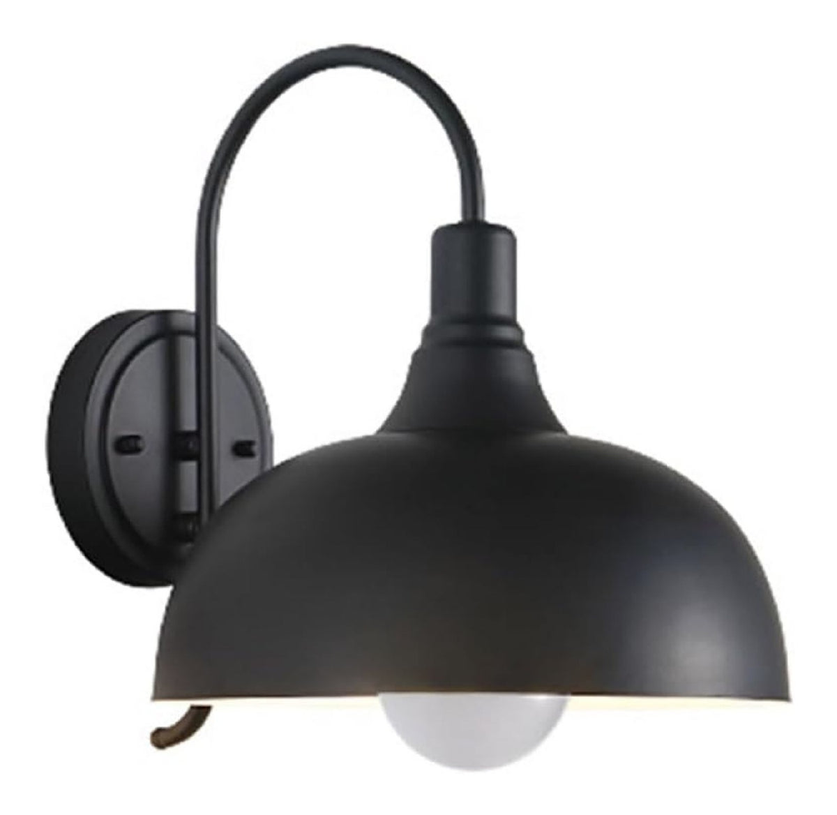 Lampadina LED nero Generico Applique Parete Esterni