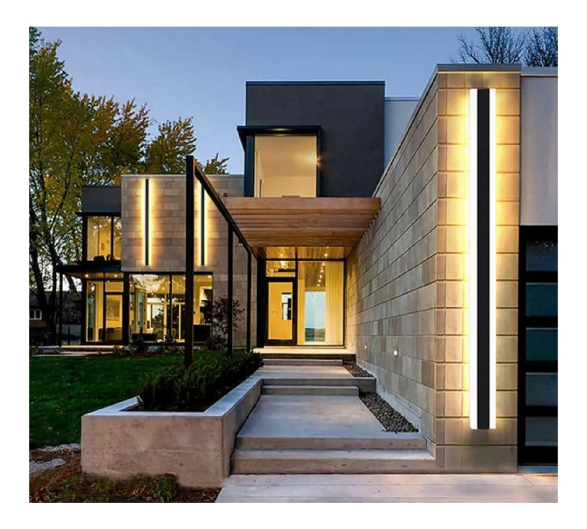 Striscia LED in alluminio LED integrato oro