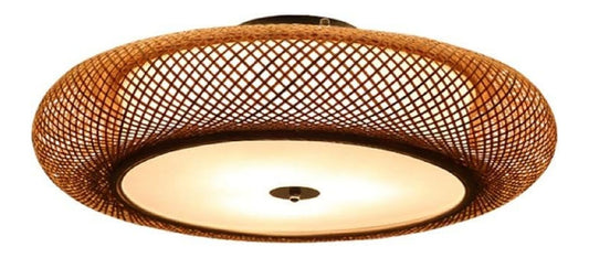 Plafoniera da soffitto con vetro LED integrato rame