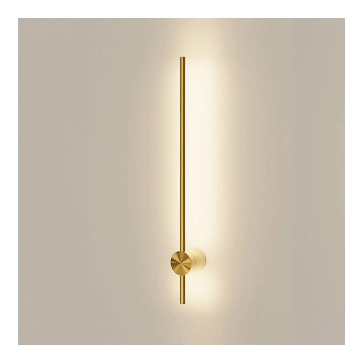 Applique da parete regolabile finitura ottone bianco regolabile