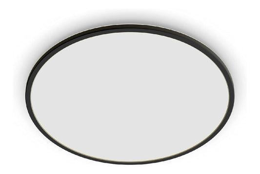 Plafoniera da soffitto dimmerabile regolabile nero 55 cm