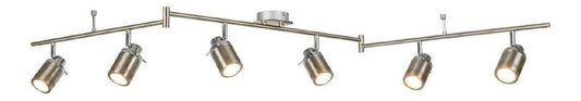Faretto orientabile 19.5 cm argento