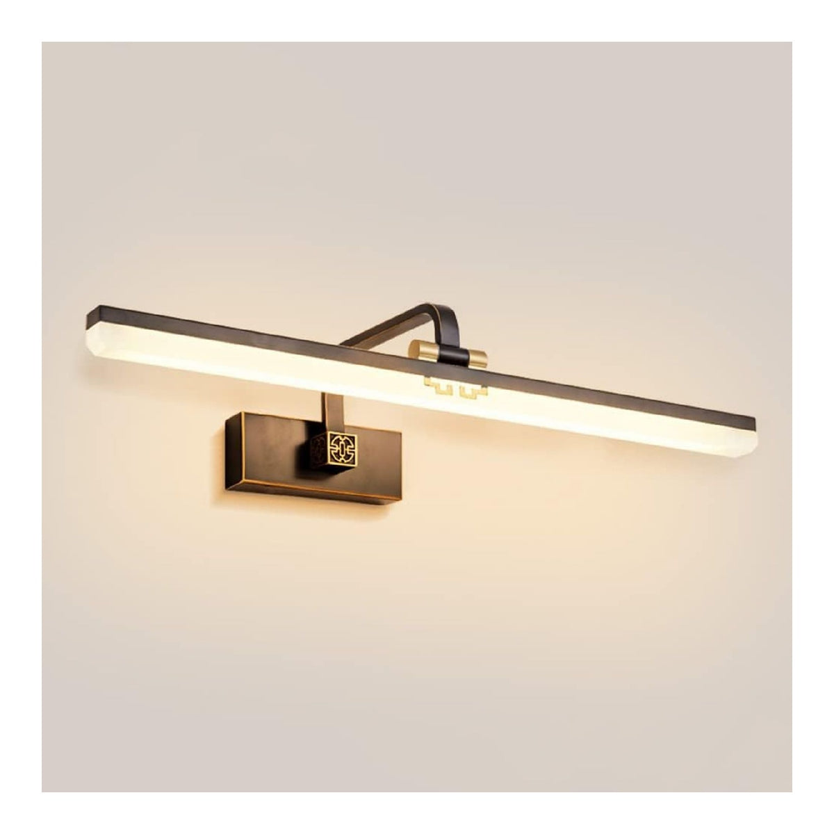 Striscia LED regolabile linea minimalista nero