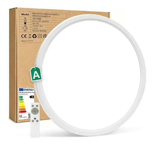 Plafoniera da soffitto 2.5 cm regolabile bianco