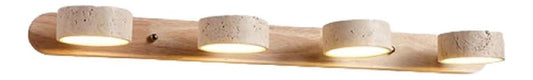 Applique da parete regolabile LED integrato beige