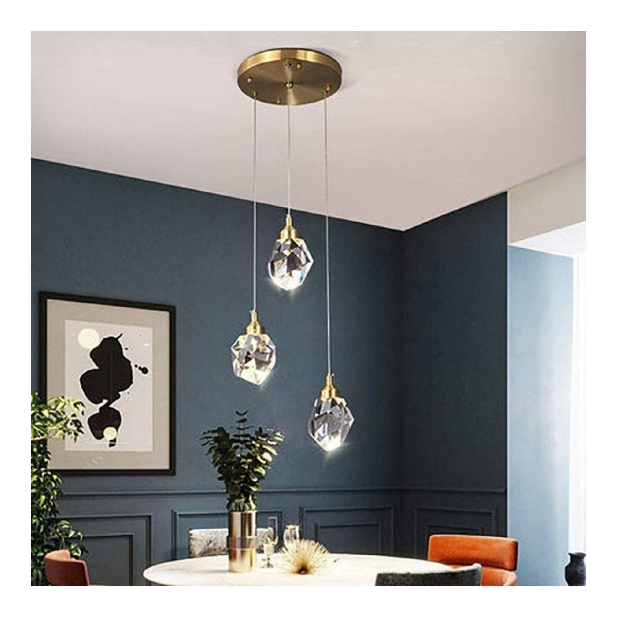 Plafoniera da soffitto 11 cm regolabile bianco