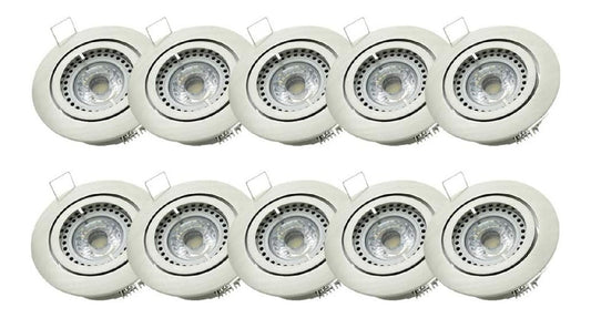 Spot luminoso Faretto incasso LED, orientabile, ultra bianco