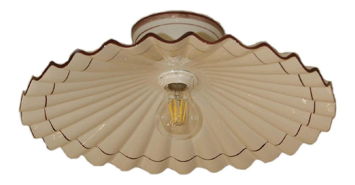 Plafoniera da soffitto 40 cm stile vintage rame