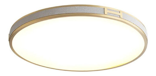 Paralume dimmerabile LED oro Plafoniera Incasso Rotonda Rame