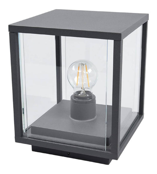 Illuminazione per esterni LED integrato 20 cm nero