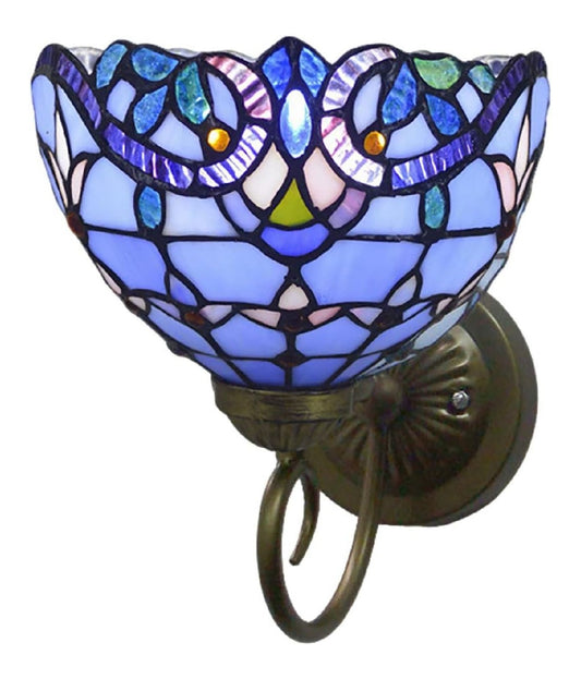 Applique da parete Lampada Parete barocca Blu, Vintage