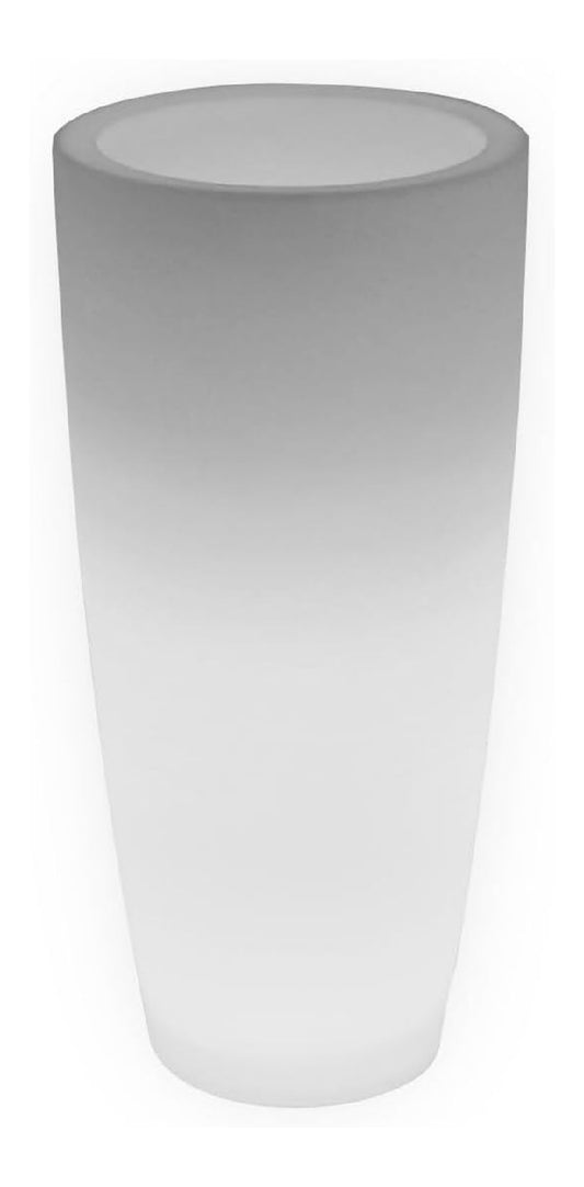 Lampada da esterno con telecomando forma sferica bianco
