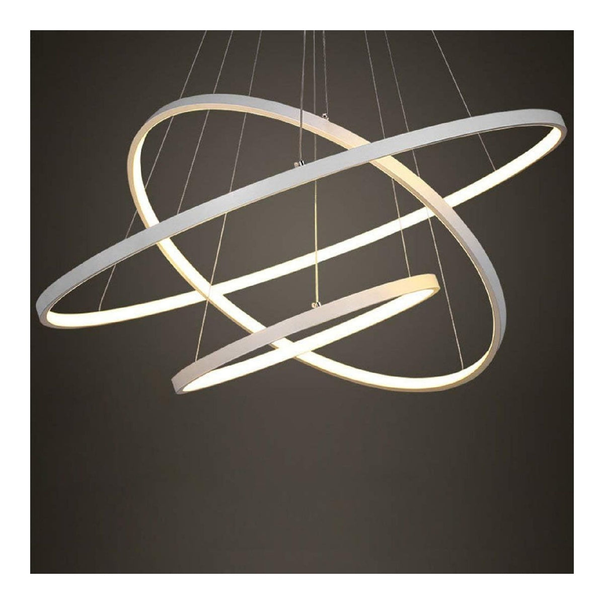 Lampada a sospensione 22 cm regolabile bianco