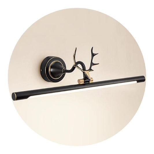Struttura in metallo applique da parete LED integrato bianco