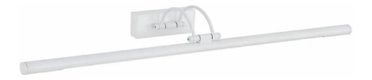 Lampada da parete Applique quadri specchi, bianco opaco, bianco