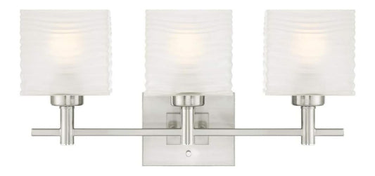 Applique da parete diffusore in vetro bianco