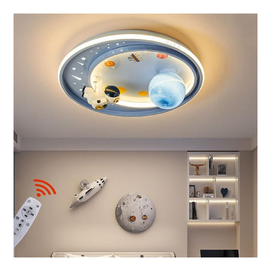 Lampadario da soffitto Plafoniera Cameretta Bambina Dimmerabile Lampadario blu