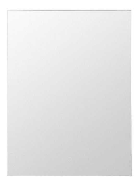 LEDKIA Specchio Bagno Luce Medium regolabile con diffusore in vetro bianco