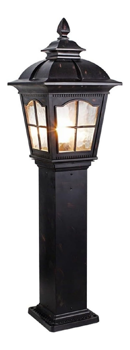 Illuminazione per interni Generico Lampada colonna increspatura dell'acqua nero