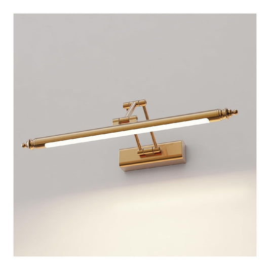 Lampada Specchio Bagno Finitura Ottone regolabile orientabile ottone