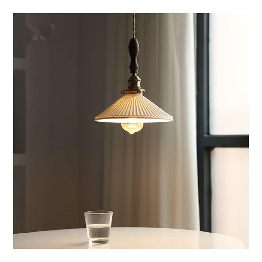 Lampada a sospensione finitura ottone LED integrato ottone