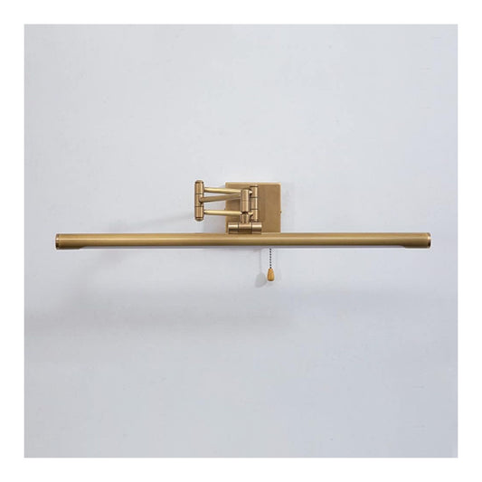 Applique da parete regolabile finitura ottone rame
