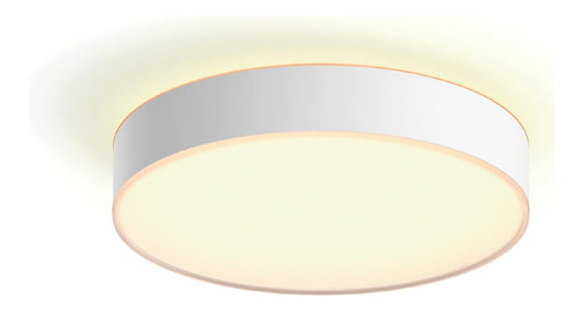 Illuminazione da soffitto Devere, Plafoniera smart, Media, Bianco bianco