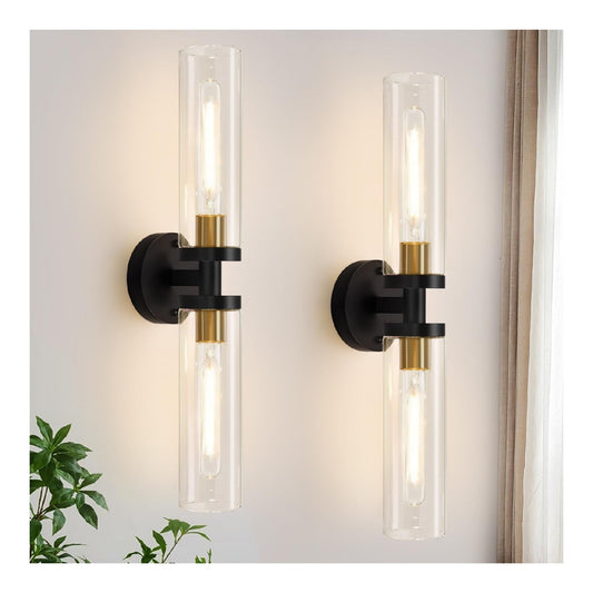 Applique da parete Indoi lampade parete colore nero nero