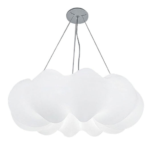 Lampadario decorativo LED integrato 45 cm nero
