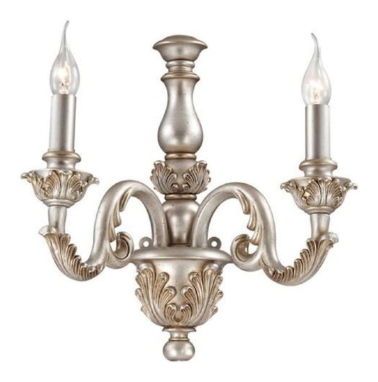 Applique da parete 430 cm argento