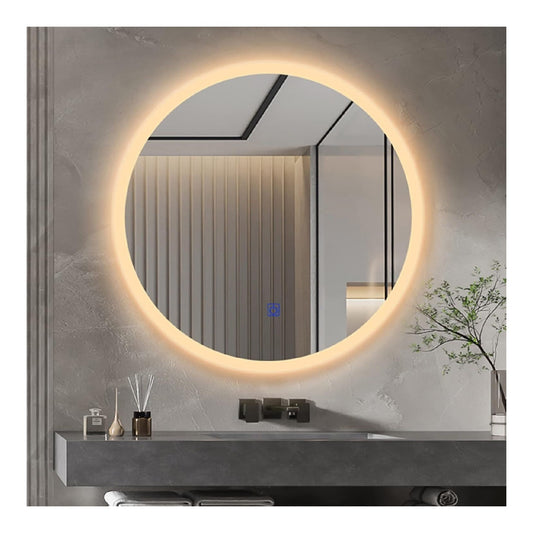 Illuminazione a parete Specchio LED, Specchio Bagno Antiappannamento bianco