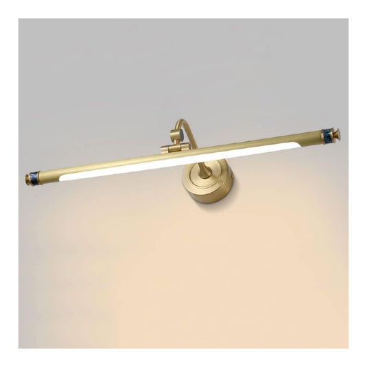 Luce Frontale Specchio Bagno Lampade regolabile linea minimalista rame