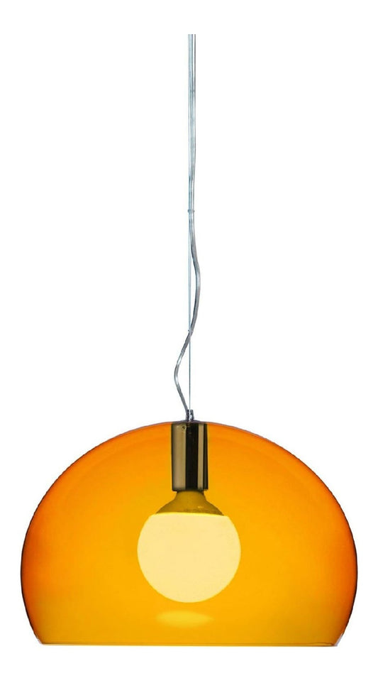 Plafoniera da soffitto 38 cm LED integrato nero