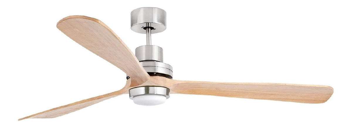 Ventilatore da soffitto con luce 168 cm regolabile nero