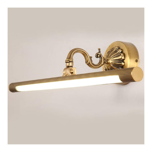 Lampada da parete Applique europea bianco caldo specchio bianco