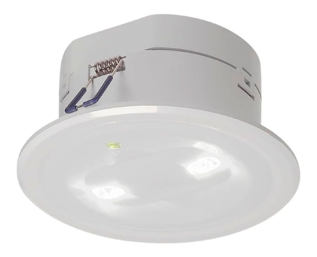 Plafoniera da soffitto LED integrato bianco linea minimalista