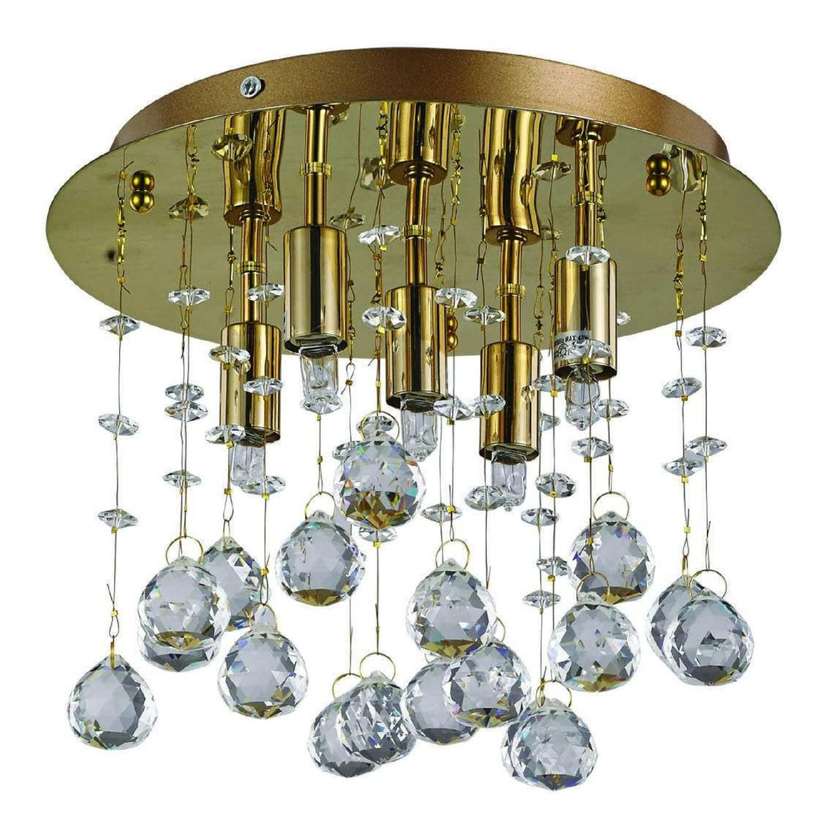 Plafoniera da soffitto 200 cm dimmerabile oro