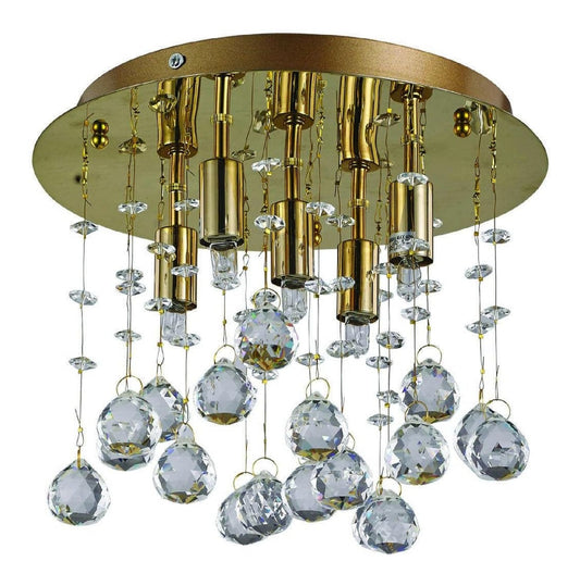 Plafoniera da soffitto 200 cm dimmerabile oro