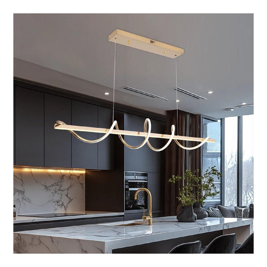 Lampadario a soffitto Lampadario Moderna Sospensione Dimmerabile Soggiorno