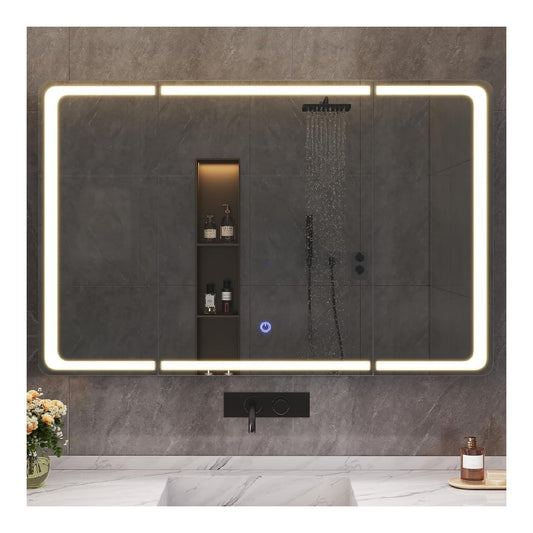 Luce a parete orientabile linea minimalista bianco
