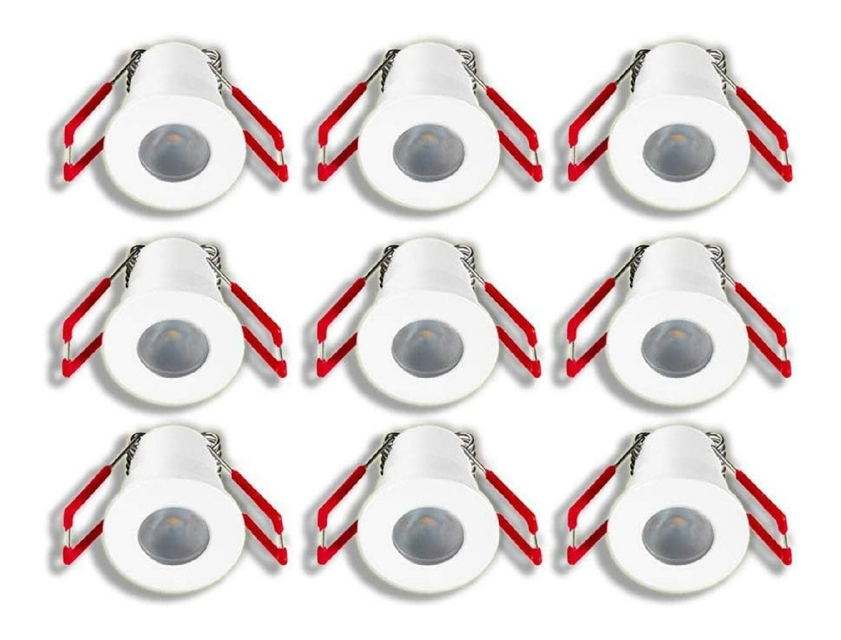 Faretto da interno Mini Spot Lampada, bianco caldo, bianco