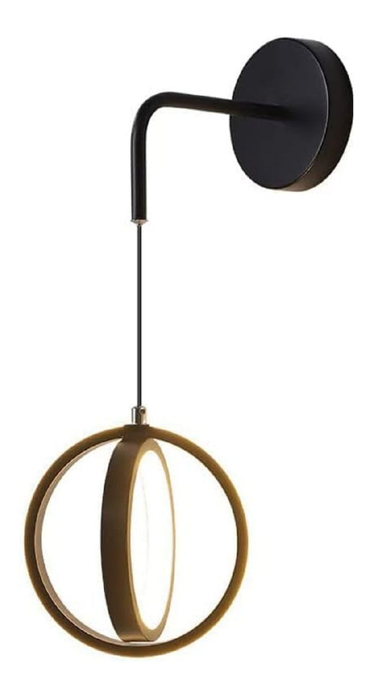 Illuminazione a parete Moderna applique parete Anello lusso oro