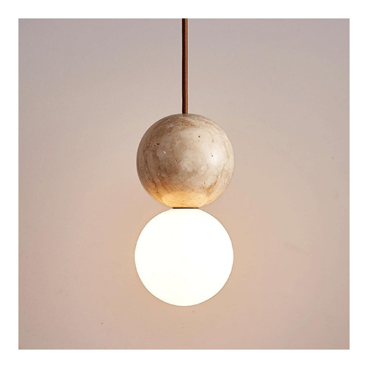 Regolabile lampada a sospensione LED integrato nero