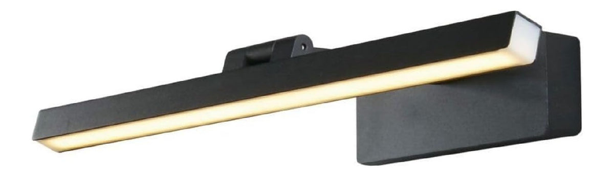 Applique da parete 39 cm regolabile nero