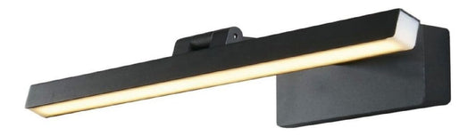 Applique da parete 39 cm regolabile nero