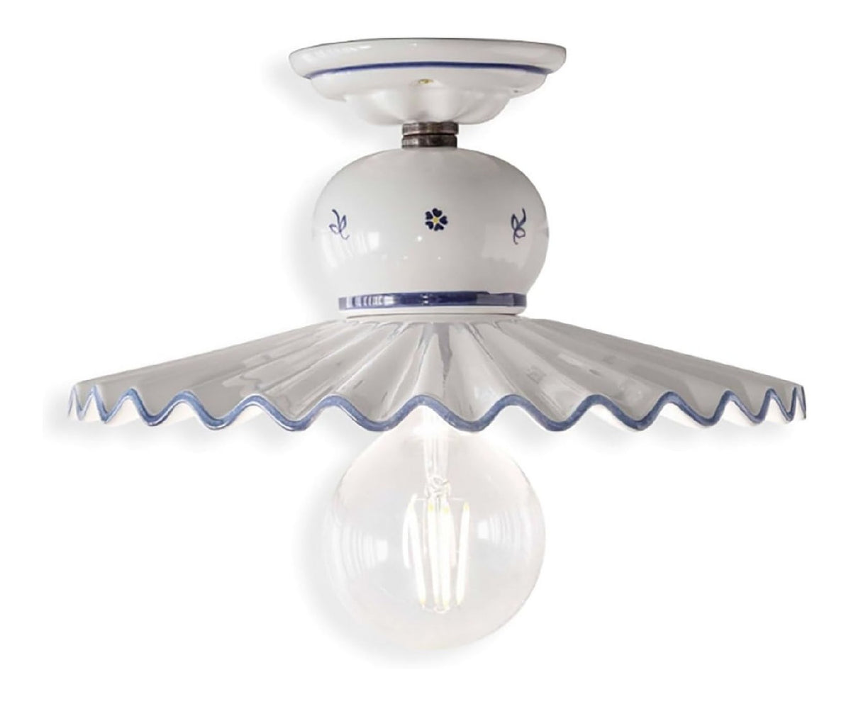 Plafoniera da soffitto 31 cm nero