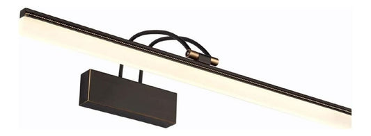 Bagno Specchio Front Light Regolabile regolabile LED integrato nero