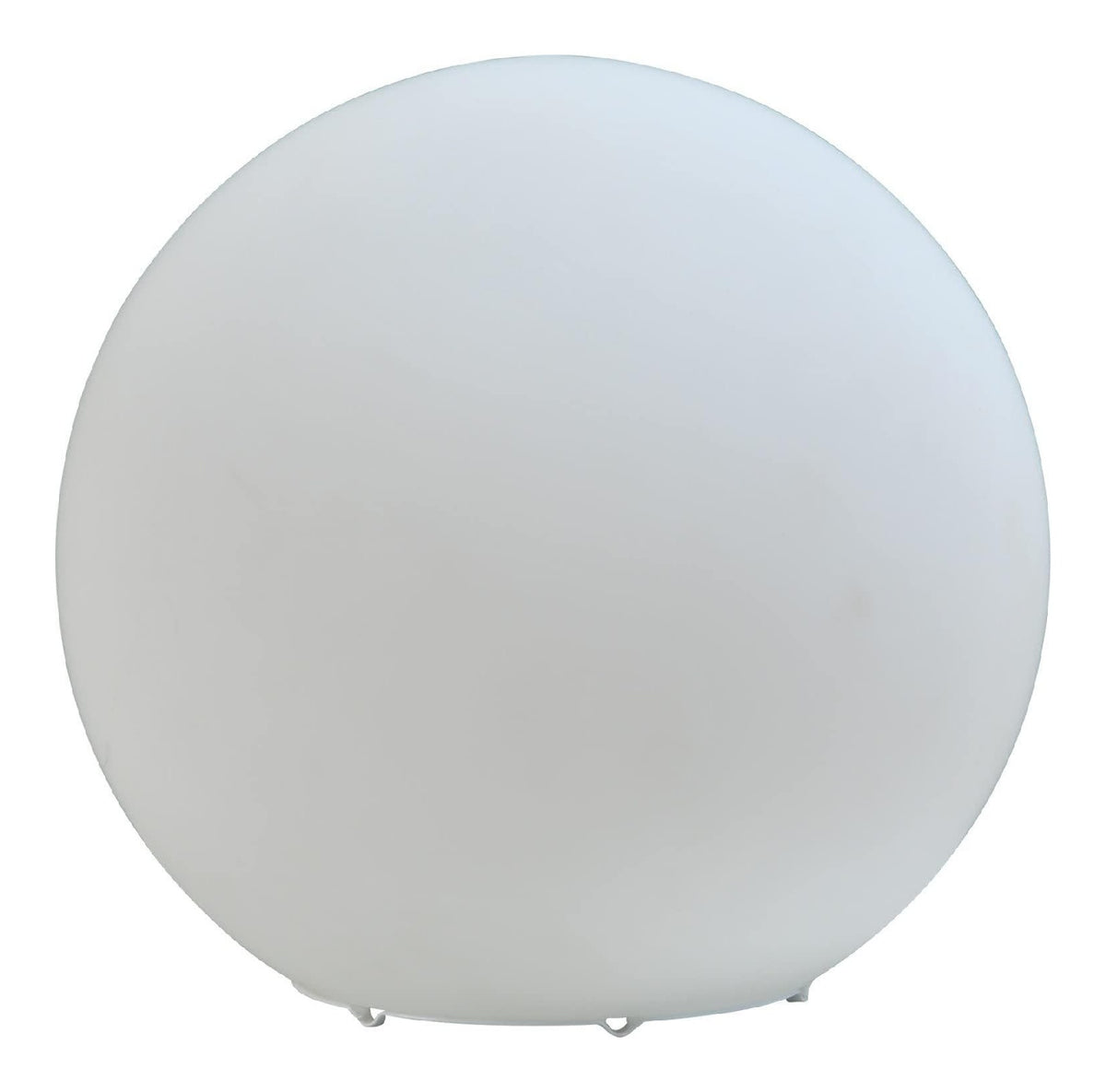Lampada da tavolo regolabile con diffusore in vetro bianco